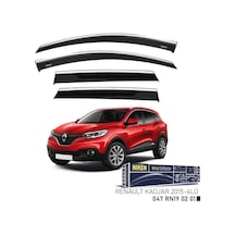 Renault Kadjar Niken Kromlu Cam Rüzgarlığı 4lü Set 2015 ve Üstü