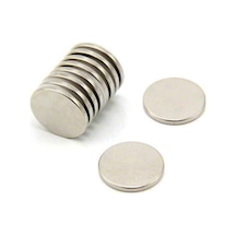 5 Adet 12mm X 2mm Yuvarlak Neodyum Mıknatıs Magnet