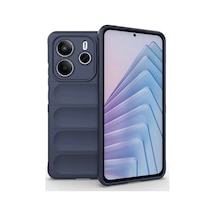 Uryport Xiaomi Redmi Note 14 4g Kılıf Optimum Silikon - Lacivert