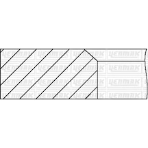 Segman - Fiat 131, Tipo, Croma, 124, Ritmo, Tempra, Regata, Argenta, Egea, 164 - Yenmak-9109397000 71558181