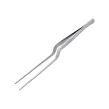Çelik 20 Cm Çok Amaçlı Profesyonel Şef Cımbızı Maşası Cin773 Çelik Gümüş