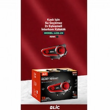 Kask İntercom 2 Hat A30-2x Kablosuz