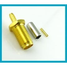 Rf Konnektör - Rg-316 - Sma - Dişi