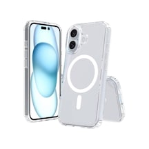 Apple Uyumlu iPhone 16 Plus Şeffaf Magsafe Kılıf Safe Şeffaf