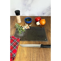 Cam Kesme Tahtası - Cam Kesme Tablası Füme Cam 17cm X 29cm Diğer