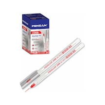 Pensan Tükenmez Kalem Üçgen Kırmızı 0.5 Mm 50 Li 2305 Çok Renkli