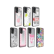 Xiaomi Redmi Note 11 Global Kılıf Aynalı Desenli Kamera Korumalı Parlak Zore Mirror Kapak