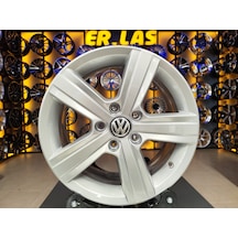 4 Adet Volkswagen  6.5 16 5 112 Et40 57.1 Sılver Jant Revize Edilmiş Takım