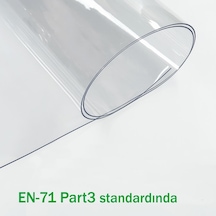 Şeffaf Pvc 2,0 Mm Kalın Masa Örtüsü ( En-71 Part3 )