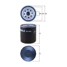 Mahle Oc1063 Yag Filtresi 1218846 1250507 1595247