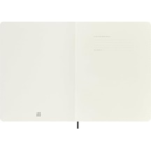 Moleskine Çizgili Siyah Defter Xl Boy Yumuşak Kapak