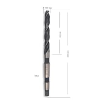 Mte 10,5 Mm Mors Konik Saplı Matkap Ucu Hss Dın 345