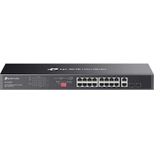 Tp-link Omada Ds1018gmp 18-port Gigabit Unmanaged Rackmount Switch With 16-port Poe+