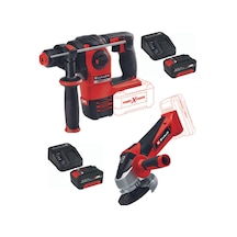 Einhell Herocco 18V Kırıcı Tc-Ag 18/115 Avuç Taşlama 2x4.0Ah Set