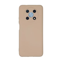 Huawei Nova Y90 Uyumlu Kılıf Nano İçi Kadife Silikon - Pudra