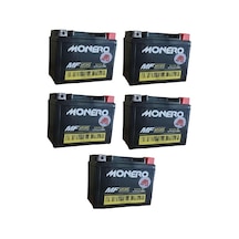 Monero Ytx5l 5alçak Motosiklet Aküsü 5 Li Paket Ebatlar:113 68 105mm