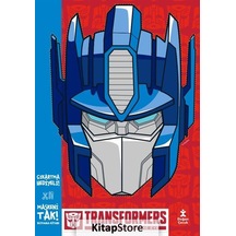Maskeni Tak Transformers Boyama Kitabı