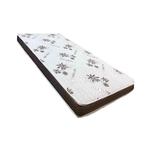 Sitehome Gri Sünger Yatak Ped Bambu Kumaş 10cm