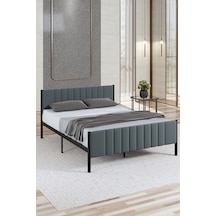 Lotus Metal Karyola 120x200 Cm Antrasit Renk 120 x 200 CM