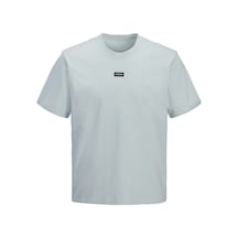Jack&jones Jcoclub Badge Tee Ss Crew Neck Mavi