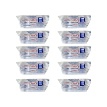 Dağyüce Plastik Şeffaf Sup Kaşık - Tatlı Kaşığı - 100 Adetlik 10 Paket - 1000 Adet