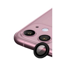 Newface Apple İphone 11 Raze Metal Kamera Lens - Siyah