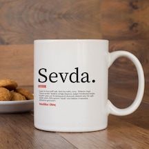 Lügatçe Sevda İsme Özel Kupa