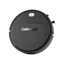 Hombey Siyah 3'lü İşlevli Zeka Robot Süpürge: Güçlü Emme, Pet Tüyü Temizliği, Sessiz Çalışma Ve Zemin Silme Siyah