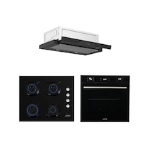 Afm Tech Ve Ferre Miqoa Beyaz D036 + FM7700 + FM2200 Ankastre Set