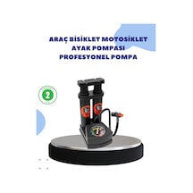 Lvsqvr Çok Amaçlı Ayaklı Lastik Pompası Yüksek Hassasiyetli