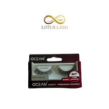 Ocean Asu 820 5d Mink Doğal Görünümlü Şerit Takma Kirpik Tekrar Kullanılabilir Vegan