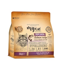 Mycat Hypoallergenic Light Sterilised Somon Balıklı Yetişkin Kedi Maması 2 KG