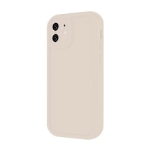 Newface Apple İphone 11 Kılıf Viera Silikon - Krem