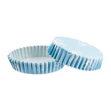 Cupcake Kalıbı Pet Kapsül Oval Model Kek Kalıbı 100 Adet F11 F N11.1229
