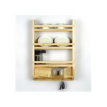 Naturel Ahsap Baharatlik Terek 40x9x60 Cm Cın091