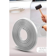 Oto Araç Kapı Koruma Fitili 5 Metre Parlak Beyaz Renk Çarpma Çizilme Önleyici Fitil