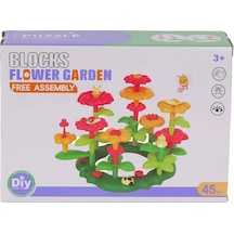 Ly008a 45 Pcs Güzel Bahçe Çiçek Seti Yeşil