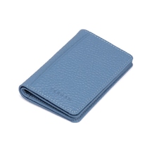 Tergan Mavi Deri Unisex Kredi Kartlık 01601C43
