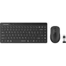A4 Tech Fg2200 Kablosuz Mini Q Klavye-mouse Siyah