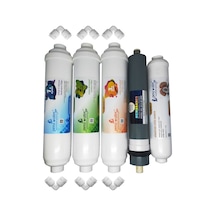 Pera Water Kapalı Kasa Su Arıtma Platinium Mebranlı 5 Li Set