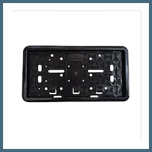 Bezos Çerçeveli Motosiklet Plakalık Plaka Altlığı Siyah 26x17cm 1 Adet Agc