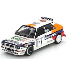 1:64 Ölçek Mini Gt 1993 Lancia Delta Hf Integrale Evoluzıone 1 Diecast Metal Minyatür Model Araba 5cm