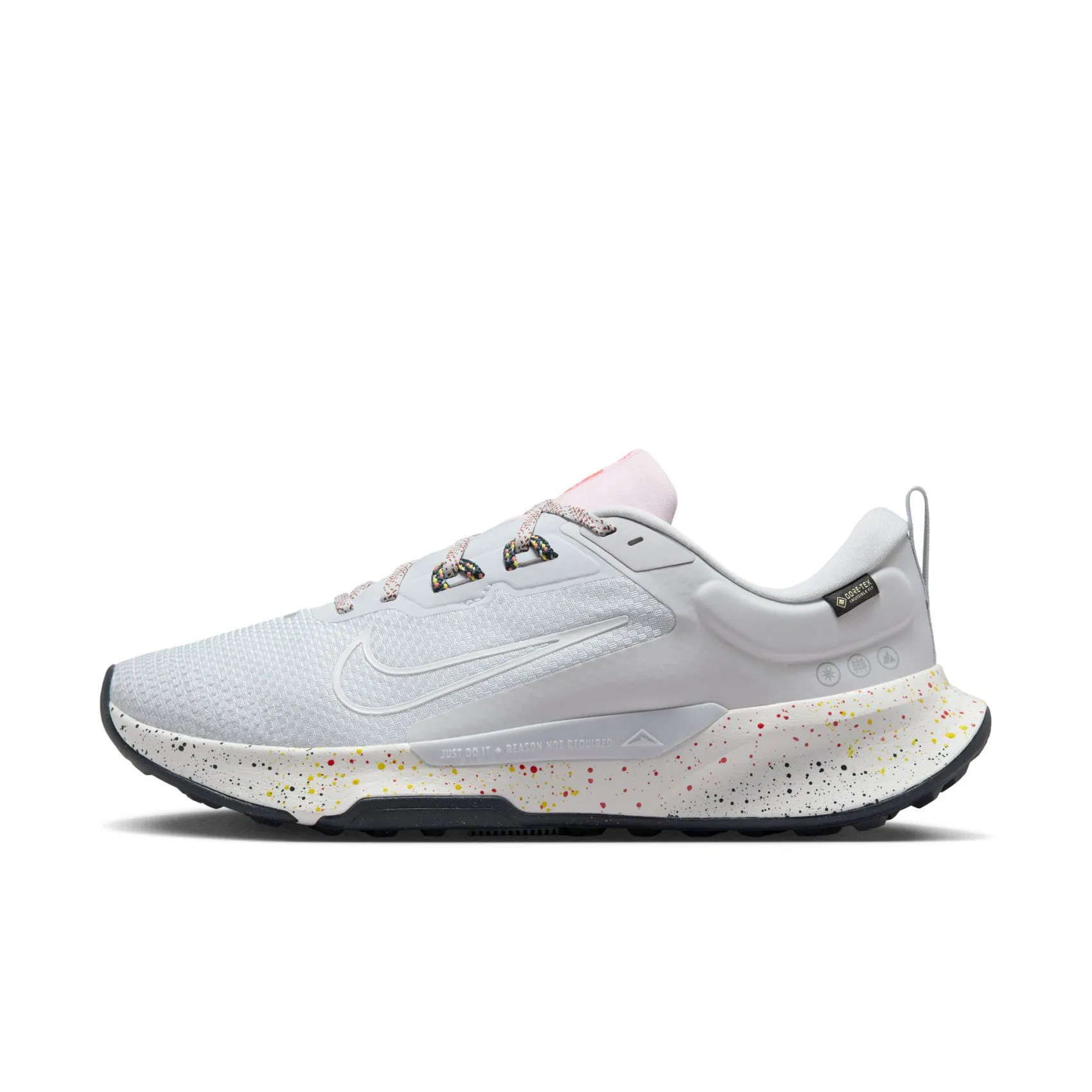 Nike Juniper Trail 2 Gore-tex Erkek Gri Koşu Ayakkabısı Çok Renkli