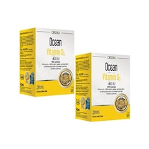 Ocean Vitamin D3 400 IU Sprey 20ML 2 Adet