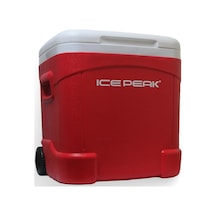 Icepeak Icecube 55lt Tekerlekli Buzluk Kırmızı Kırmızı