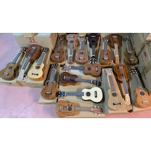 Karma Markalardan Üst Soprano Masif Maun Ağacı Ukulele