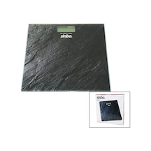 Lb Dijital - Pilli Cam Banyo Baskülü Lcd Ekran - Sıcaklık Göstergeli 180kg/50gr 26x26cm Sinbo Sbs-4450