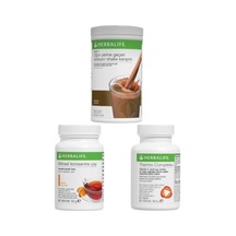 Herbalife 2 Çikolatalı Shake 50g Şeftalili Çay Thermo Complete Tablet