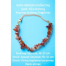 Gold Obsidyen Kırık Taş Bileklik Gerçek Doğal Taş Pirinç Kaplama Uzatma Zincir Sertifikalı Bileklik Asetat Kutu Asetat Kutu