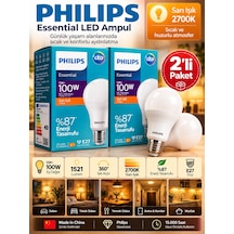 2 Adet 13w Sarı Işık 2700k E27 Duylu Kalın Duy Led Ampul